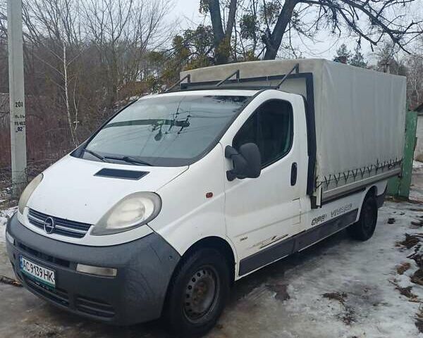 Білий Опель Віваро, об'ємом двигуна 1.9 л та пробігом 335 тис. км за 5740 $, фото 1 на Automoto.ua