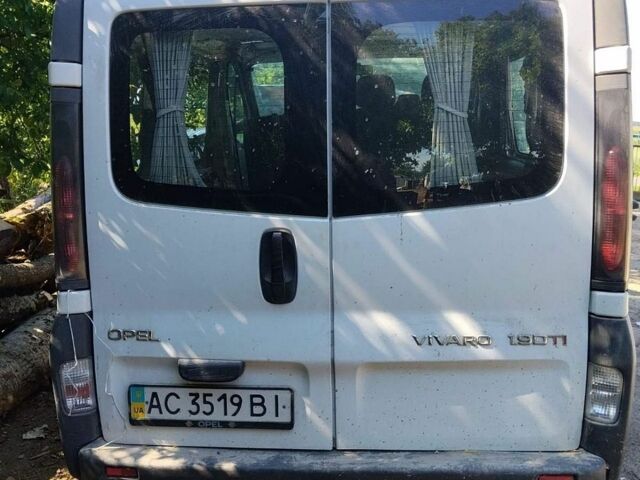 Белый Опель Виваро, объемом двигателя 1.87 л и пробегом 312 тыс. км за 4800 $, фото 1 на Automoto.ua