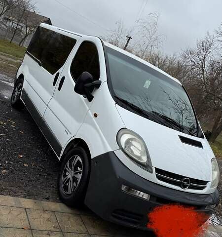 Белый Опель Виваро, объемом двигателя 1.9 л и пробегом 213 тыс. км за 9000 $, фото 1 на Automoto.ua