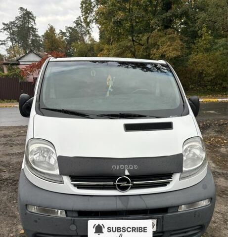 Білий Опель Віваро, об'ємом двигуна 1.9 л та пробігом 235 тис. км за 6600 $, фото 1 на Automoto.ua