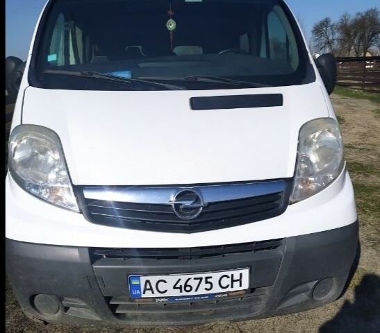 Белый Опель Виваро, объемом двигателя 2 л и пробегом 300 тыс. км за 7100 $, фото 1 на Automoto.ua