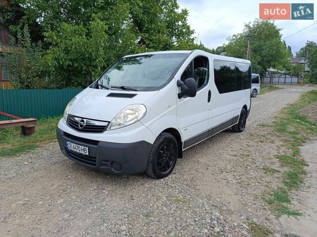 Белый Опель Виваро, объемом двигателя 2 л и пробегом 346 тыс. км за 13900 $, фото 1 на Automoto.ua