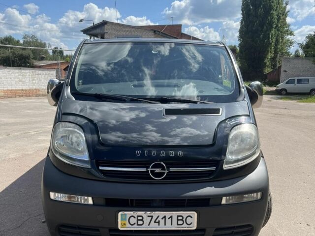 Чорний Опель Віваро, об'ємом двигуна 1.9 л та пробігом 310 тис. км за 7600 $, фото 1 на Automoto.ua
