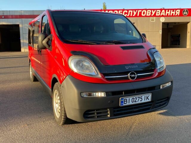 Красный Опель Виваро, объемом двигателя 1.9 л и пробегом 400 тыс. км за 8600 $, фото 1 на Automoto.ua