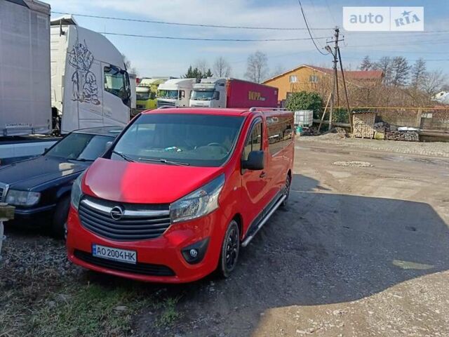 Червоний Опель Віваро, об'ємом двигуна 1.6 л та пробігом 280 тис. км за 14000 $, фото 1 на Automoto.ua