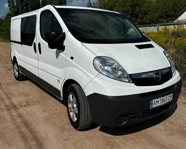 Белый Опель Виваро пасс., объемом двигателя 2 л и пробегом 232 тыс. км за 13499 $, фото 1 на Automoto.ua