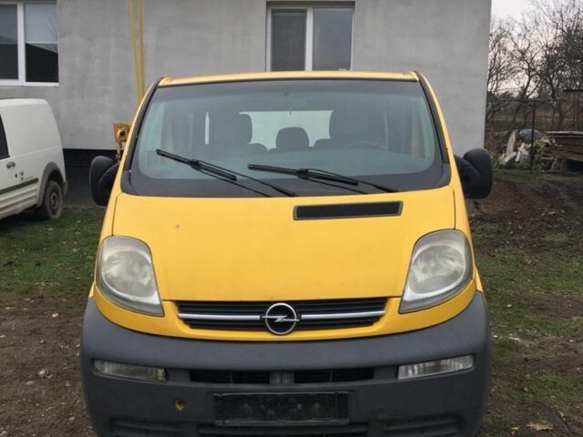 Жовтий Опель Віваро, об'ємом двигуна 0 л та пробігом 350 тис. км за 3599 $, фото 1 на Automoto.ua