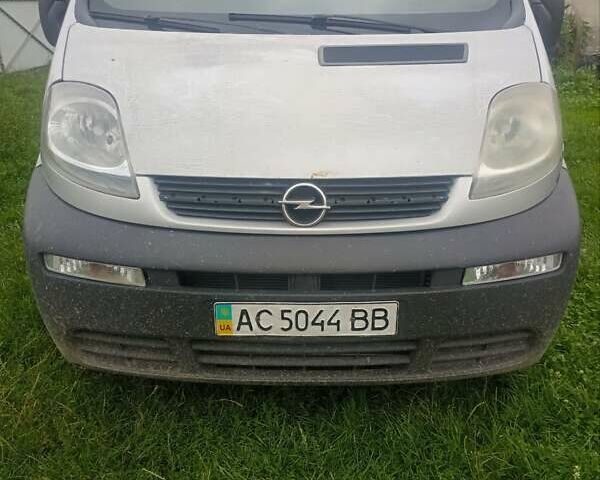 Серый Опель Виваро, объемом двигателя 2.5 л и пробегом 330 тыс. км за 6500 $, фото 1 на Automoto.ua
