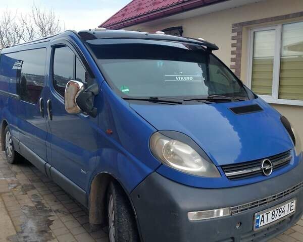 Синий Опель Виваро, объемом двигателя 1.87 л и пробегом 379 тыс. км за 6099 $, фото 1 на Automoto.ua