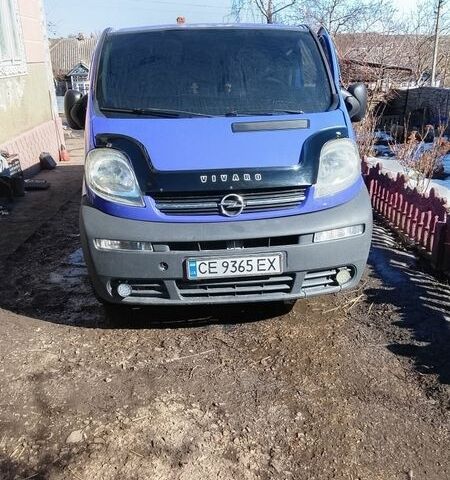 Синій Опель Віваро, об'ємом двигуна 1.87 л та пробігом 250 тис. км за 7200 $, фото 1 на Automoto.ua