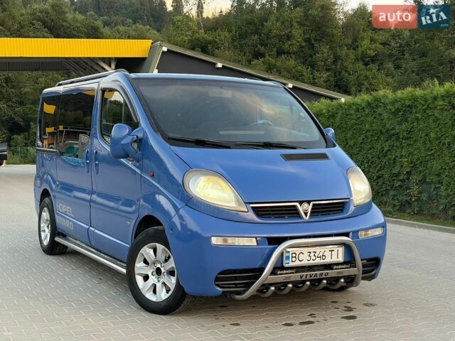 Синій Опель Віваро, об'ємом двигуна 1.87 л та пробігом 266 тис. км за 5700 $, фото 1 на Automoto.ua