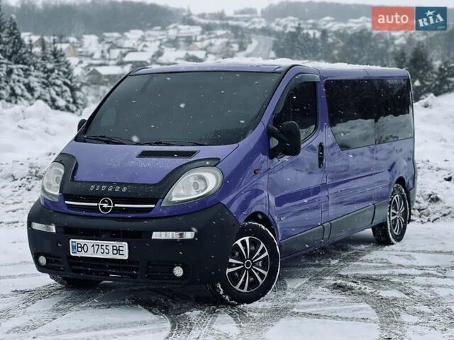 Синій Опель Віваро, об'ємом двигуна 1.87 л та пробігом 267 тис. км за 6999 $, фото 1 на Automoto.ua