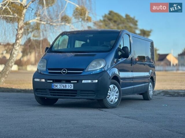 Синий Опель Виваро, объемом двигателя 1.87 л и пробегом 430 тыс. км за 7500 $, фото 1 на Automoto.ua