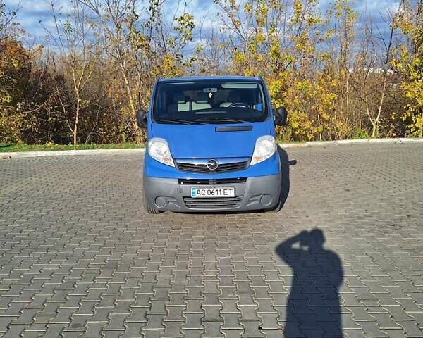 Синий Опель Виваро, объемом двигателя 2 л и пробегом 280 тыс. км за 9500 $, фото 1 на Automoto.ua