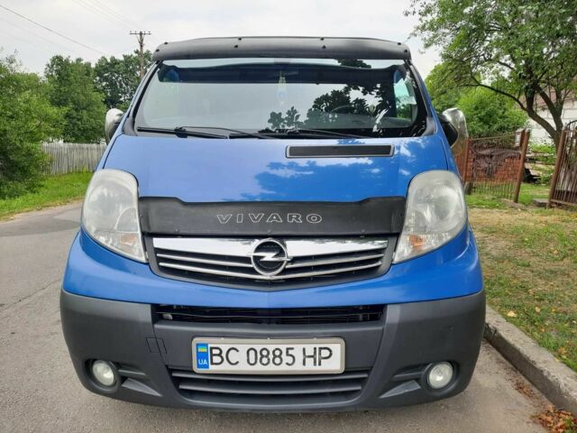 Синій Опель Віваро, об'ємом двигуна 2 л та пробігом 530 тис. км за 12013 $, фото 1 на Automoto.ua