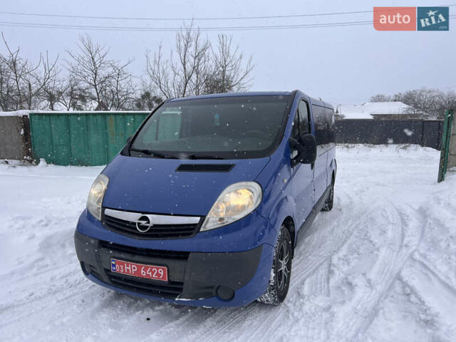 Синий Опель Виваро, объемом двигателя 2 л и пробегом 281 тыс. км за 13900 $, фото 1 на Automoto.ua