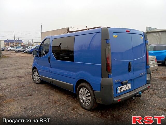 Синий Опель Виваро, объемом двигателя 19 л и пробегом 275 тыс. км за 6300 $, фото 1 на Automoto.ua