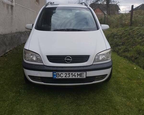 Белый Опель Зафира, объемом двигателя 1.8 л и пробегом 264 тыс. км за 2650 $, фото 1 на Automoto.ua