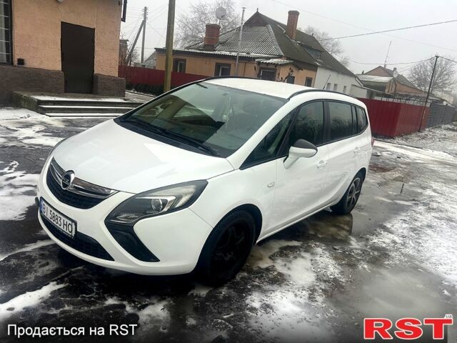 Білий Опель Зафіра, об'ємом двигуна 2 л та пробігом 21200 тис. км за 9500 $, фото 1 на Automoto.ua