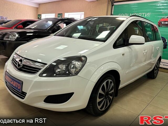 Белый Опель Зафира, объемом двигателя 1.7 л и пробегом 176 тыс. км за 7900 $, фото 1 на Automoto.ua