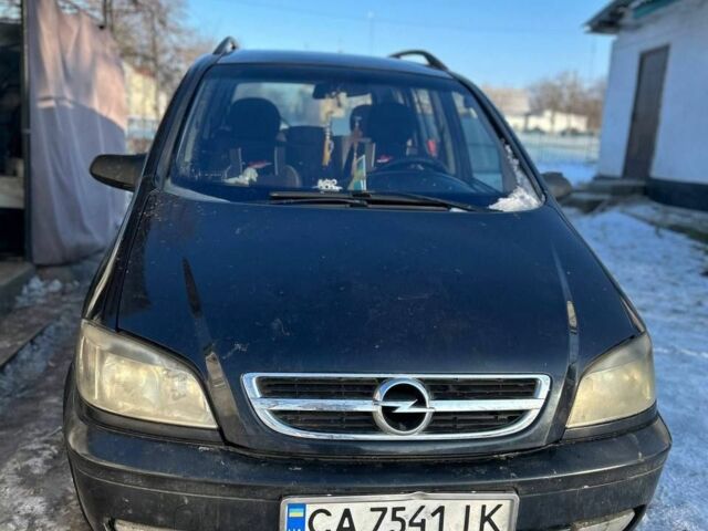 Чорний Опель Зафіра, об'ємом двигуна 2 л та пробігом 3 тис. км за 3500 $, фото 1 на Automoto.ua