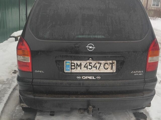Чорний Опель Зафіра, об'ємом двигуна 2 л та пробігом 380 тис. км за 2700 $, фото 1 на Automoto.ua