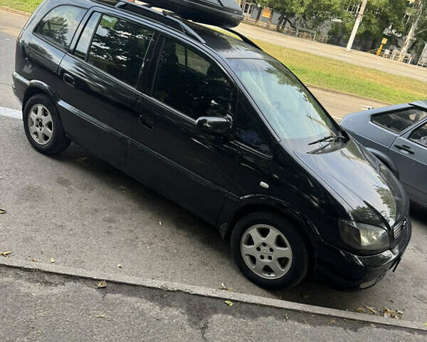 Чорний Опель Зафіра, об'ємом двигуна 1.8 л та пробігом 320 тис. км за 4200 $, фото 1 на Automoto.ua