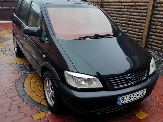 Чорний Опель Зафіра, об'ємом двигуна 1.8 л та пробігом 245 тис. км за 4000 $, фото 1 на Automoto.ua