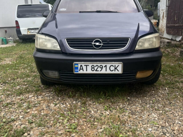 Чорний Опель Зафіра, об'ємом двигуна 2 л та пробігом 340 тис. км за 2700 $, фото 1 на Automoto.ua