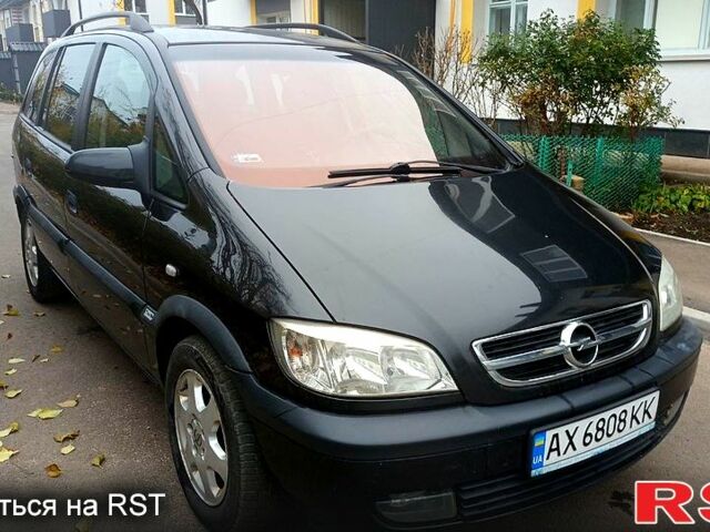 Чорний Опель Зафіра, об'ємом двигуна 1.8 л та пробігом 320 тис. км за 3950 $, фото 1 на Automoto.ua