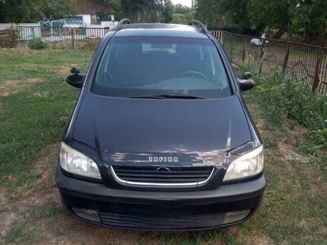 Чорний Опель Зафіра, об'ємом двигуна 2 л та пробігом 380 тис. км за 3300 $, фото 1 на Automoto.ua