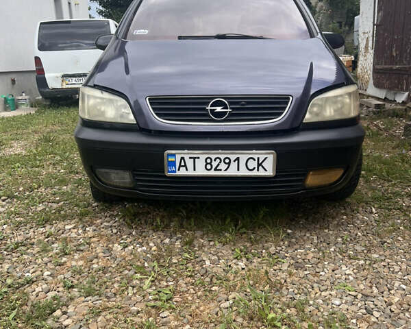 Чорний Опель Зафіра, об'ємом двигуна 2 л та пробігом 340 тис. км за 3500 $, фото 1 на Automoto.ua