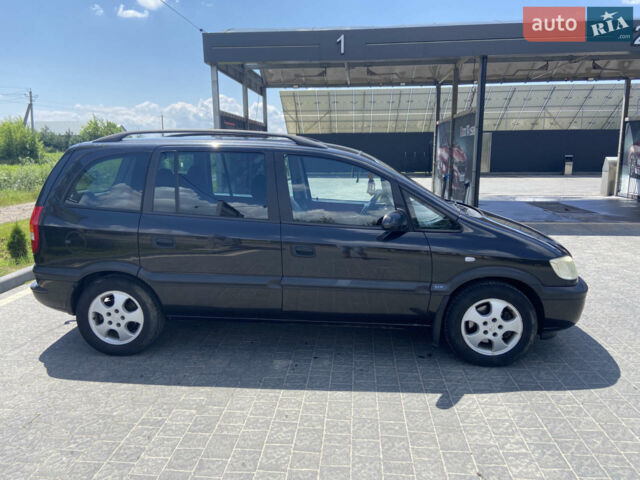 Чорний Опель Зафіра, об'ємом двигуна 1.8 л та пробігом 276 тис. км за 4000 $, фото 1 на Automoto.ua