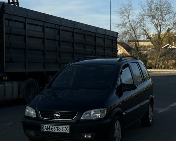 Чорний Опель Зафіра, об'ємом двигуна 2.2 л та пробігом 343 тис. км за 2299 $, фото 1 на Automoto.ua