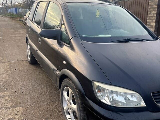 Черный Опель Зафира, объемом двигателя 2 л и пробегом 0 тыс. км за 2800 $, фото 1 на Automoto.ua