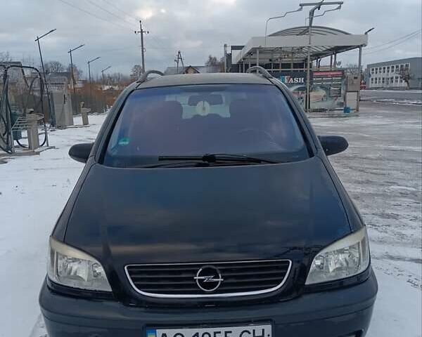 Чорний Опель Зафіра, об'ємом двигуна 2 л та пробігом 340 тис. км за 3500 $, фото 1 на Automoto.ua