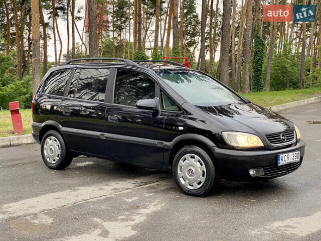 Чорний Опель Зафіра, об'ємом двигуна 2 л та пробігом 250 тис. км за 2999 $, фото 1 на Automoto.ua