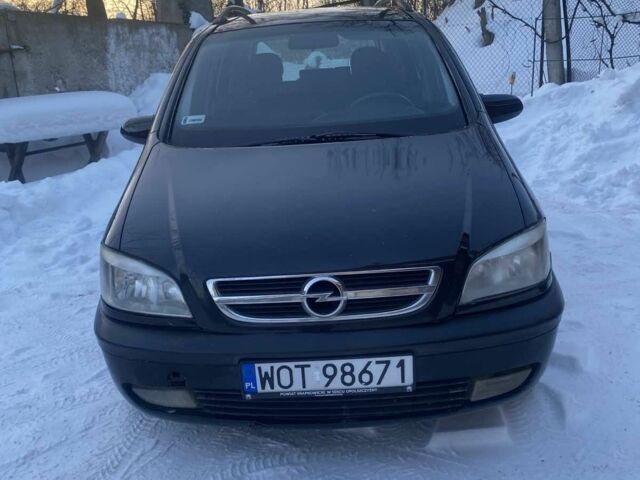 Черный Опель Зафира, объемом двигателя 0 л и пробегом 290 тыс. км за 1550 $, фото 1 на Automoto.ua