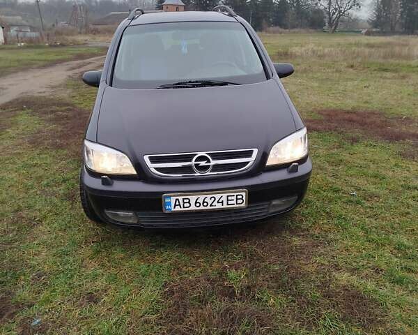 Чорний Опель Зафіра, об'ємом двигуна 2.2 л та пробігом 294 тис. км за 4300 $, фото 1 на Automoto.ua