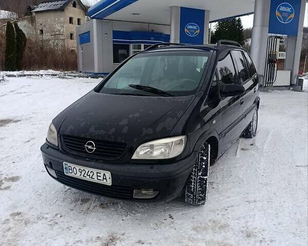 Чорний Опель Зафіра, об'ємом двигуна 2.17 л та пробігом 302 тис. км за 2999 $, фото 1 на Automoto.ua