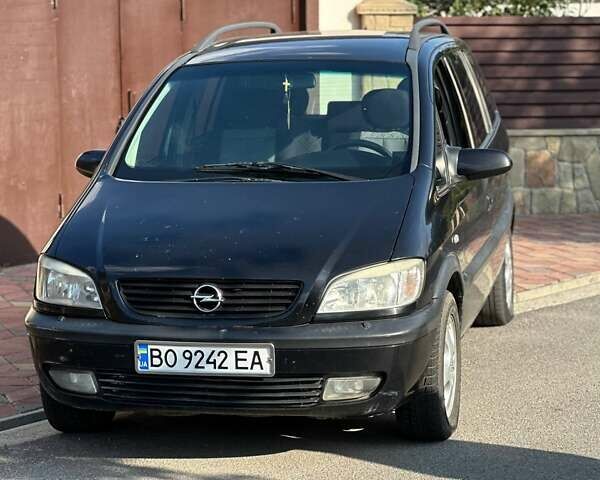 Чорний Опель Зафіра, об'ємом двигуна 2.2 л та пробігом 298 тис. км за 3600 $, фото 1 на Automoto.ua