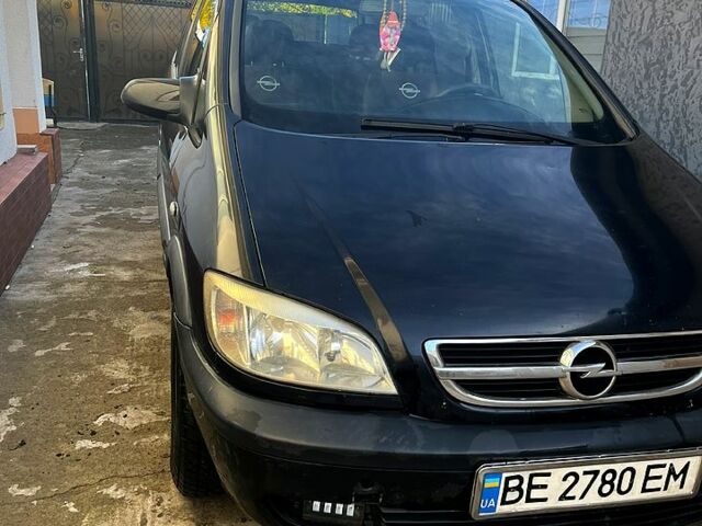 Черный Опель Зафира, объемом двигателя 2 л и пробегом 0 тыс. км за 3200 $, фото 1 на Automoto.ua