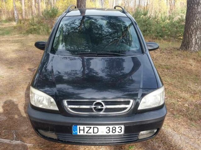 Черный Опель Зафира, объемом двигателя 0 л и пробегом 322 тыс. км за 2050 $, фото 1 на Automoto.ua