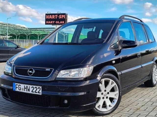 Чорний Опель Зафіра, об'ємом двигуна 0 л та пробігом 278 тис. км за 2000 $, фото 1 на Automoto.ua