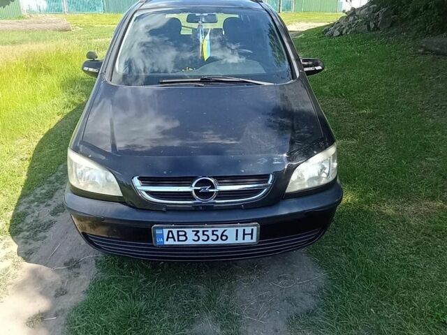 Чорний Опель Зафіра, об'ємом двигуна 1.8 л та пробігом 344 тис. км за 3350 $, фото 1 на Automoto.ua