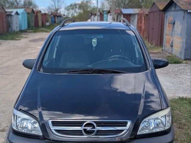 Чорний Опель Зафіра, об'ємом двигуна 1.6 л та пробігом 260 тис. км за 3300 $, фото 1 на Automoto.ua