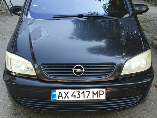 Чорний Опель Зафіра, об'ємом двигуна 1.6 л та пробігом 350 тис. км за 4500 $, фото 1 на Automoto.ua