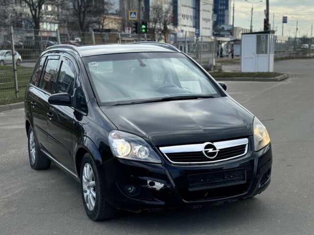 Черный Опель Зафира, объемом двигателя 1.9 л и пробегом 283 тыс. км за 3199 $, фото 1 на Automoto.ua