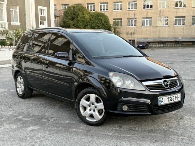 Чорний Опель Зафіра, об'ємом двигуна 1.6 л та пробігом 250 тис. км за 4450 $, фото 1 на Automoto.ua