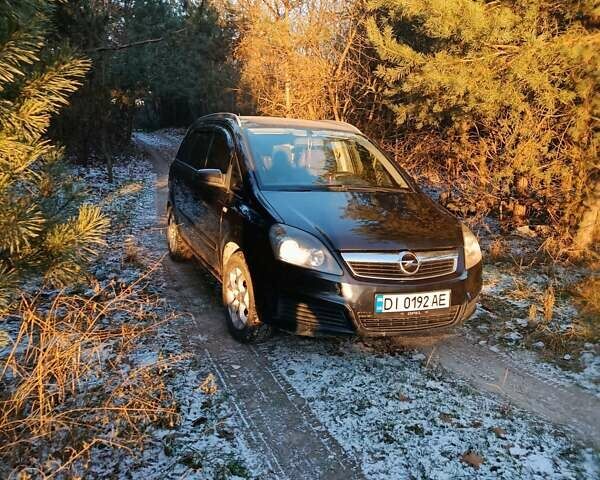 Чорний Опель Зафіра, об'ємом двигуна 1.9 л та пробігом 321 тис. км за 5500 $, фото 1 на Automoto.ua